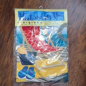 Meet by the Water Evergreen Garden Flag